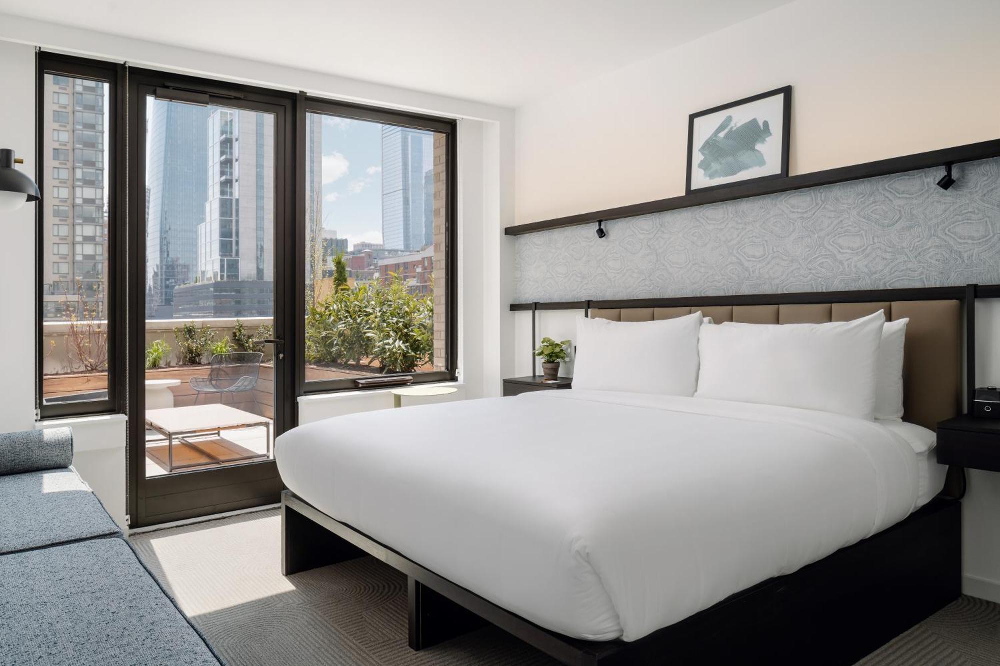 Unterkunft City Terrace mit Kingsize-Bett