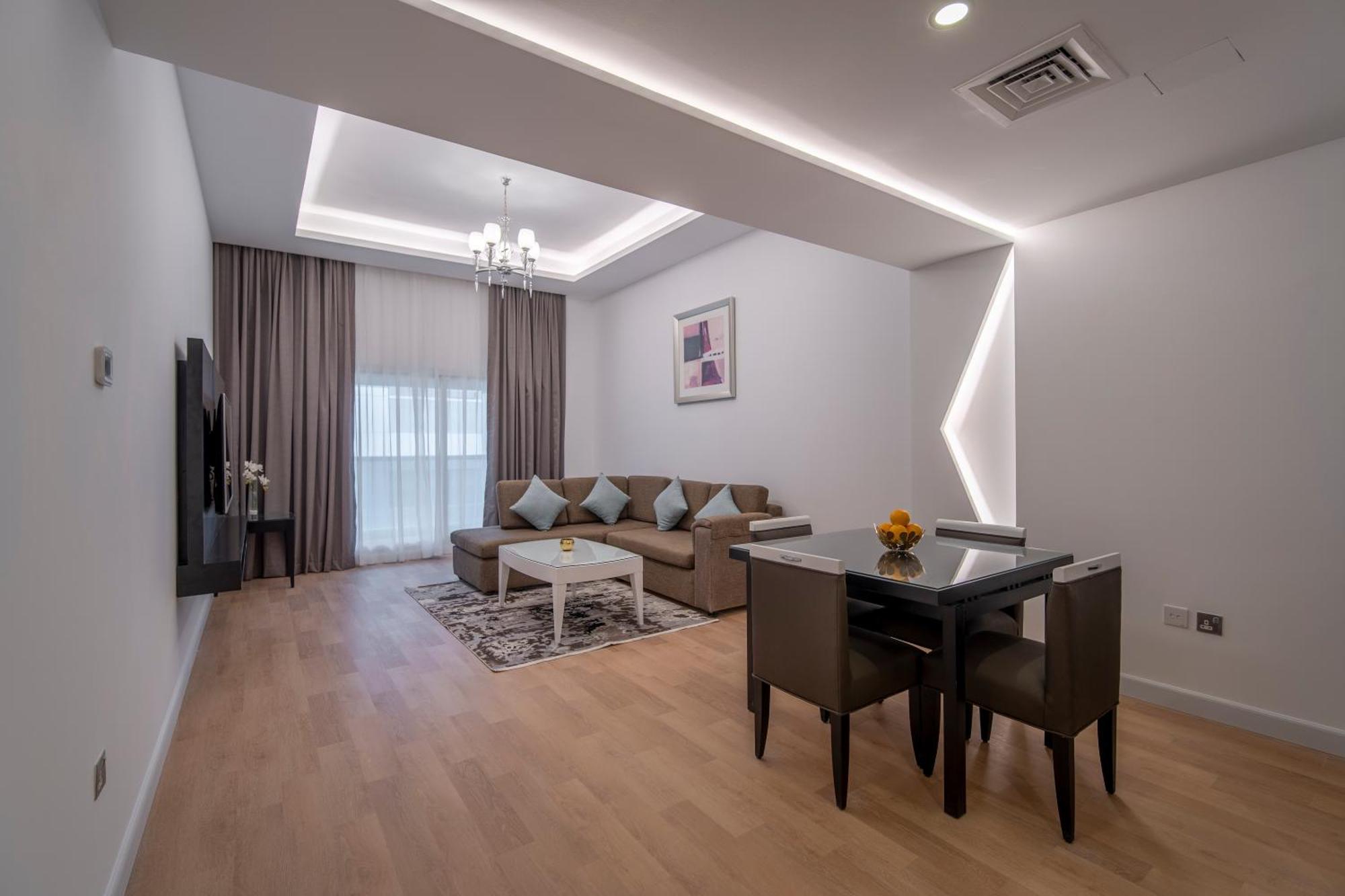 Premium One-Bedroom Apartment Balcony