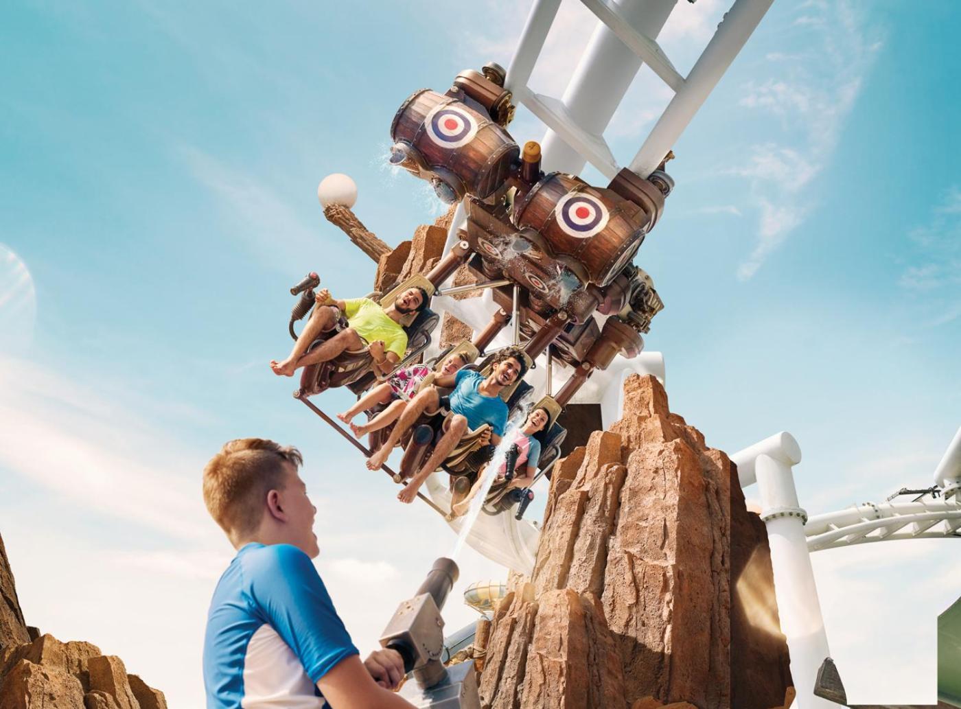 Guest Rooms goes per Adult to Yas Parks Below 11 Year