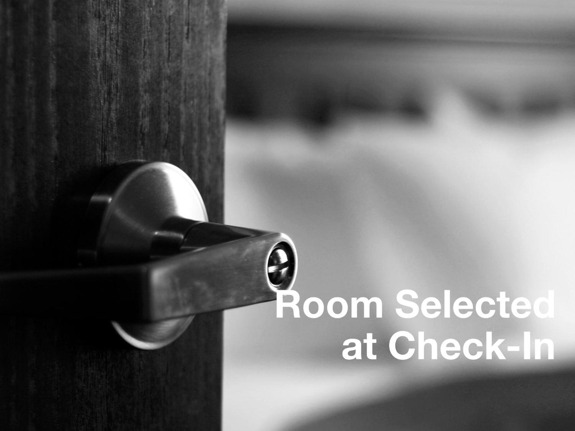 Room Selected at Check