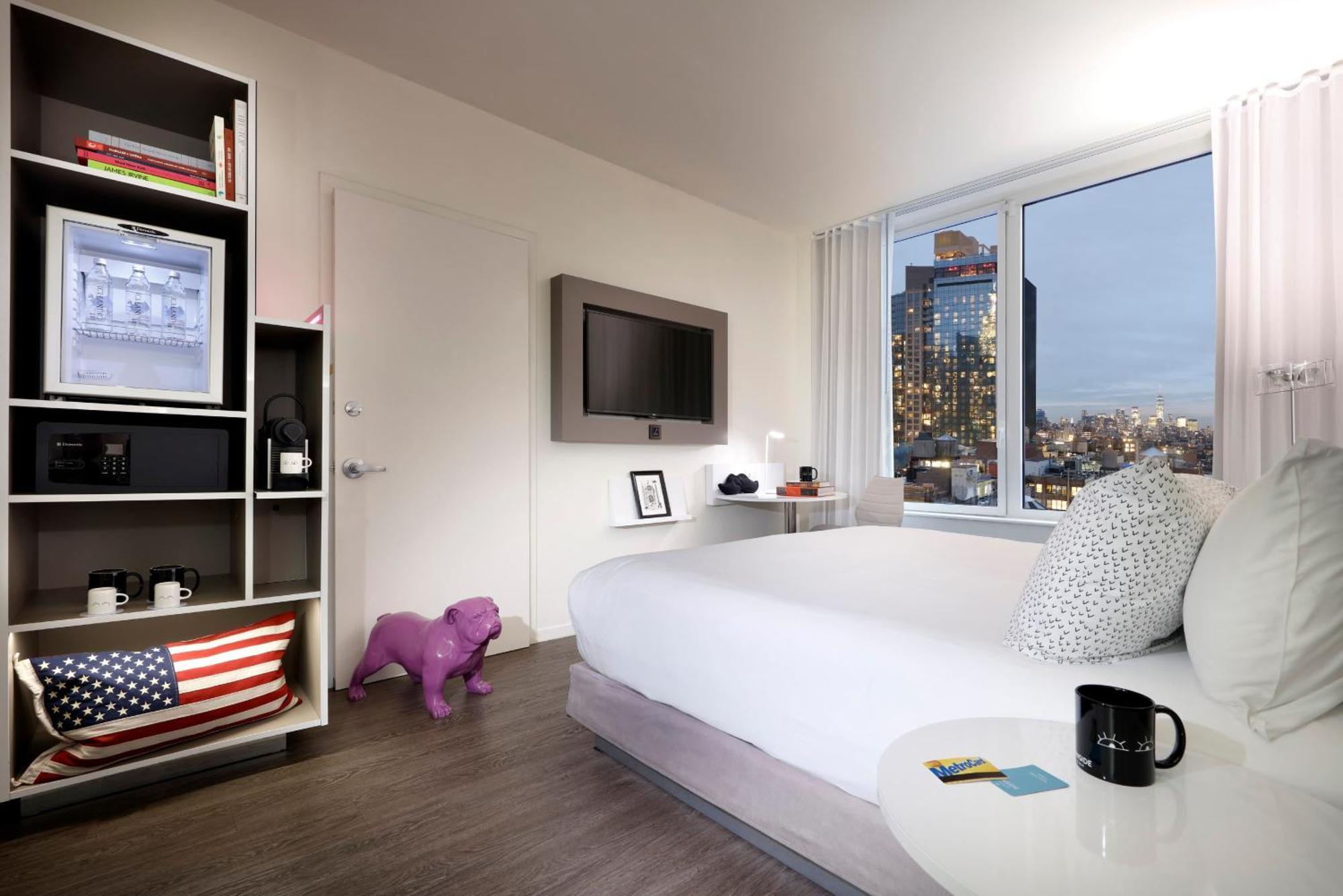 Chambre Lit King-Size The INNSiDE - Vue sur Ville