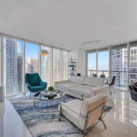 *W Icon Brickell- Luxury 2Br Highrise Corner Condo**-2