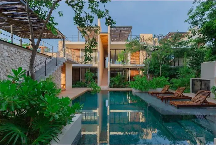 Hotel Cozy Ground And Terrace In La Veleta 2Br 4 Guests Tulum